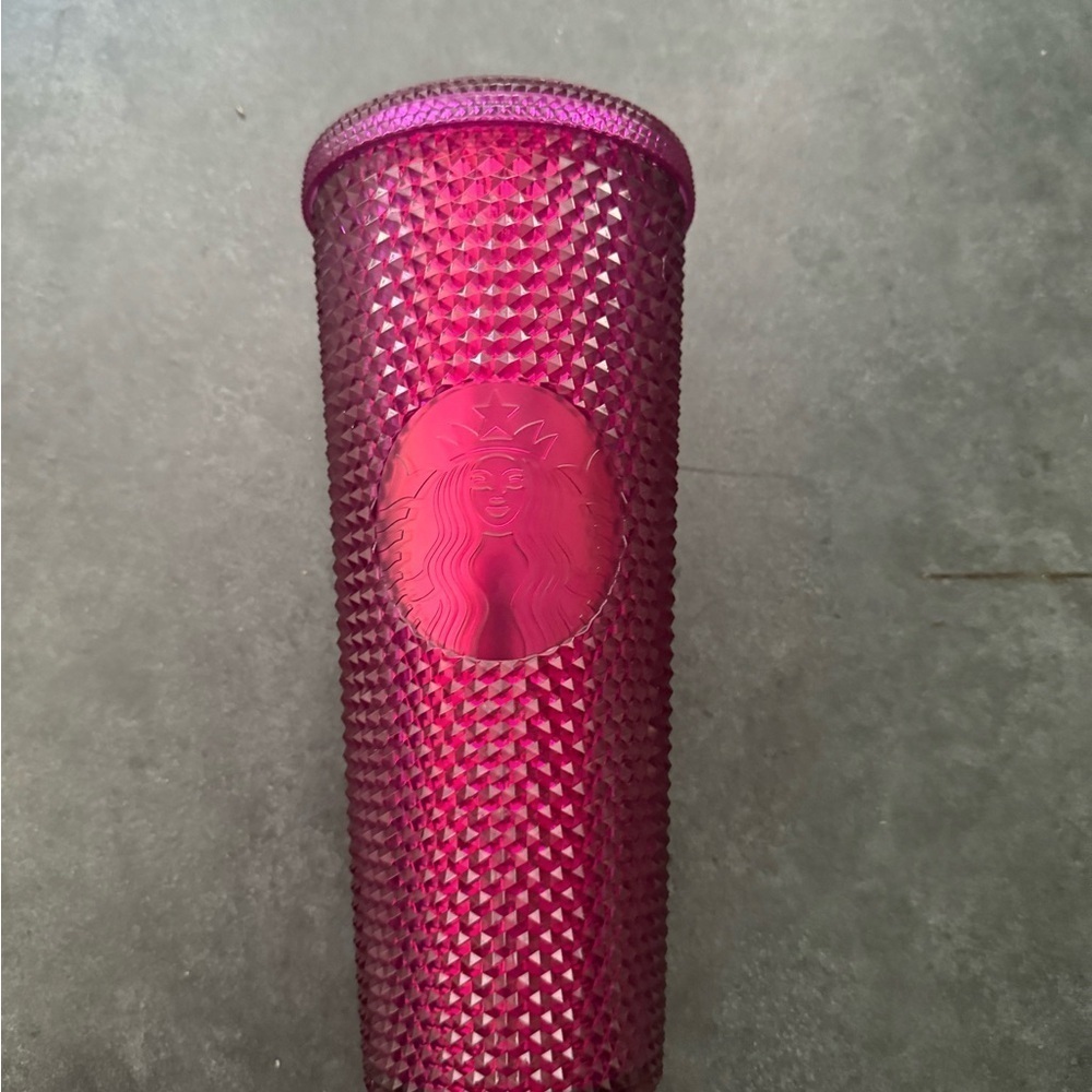 Starbucks Studded Disco Magenta Cup - Picture 9 of 15